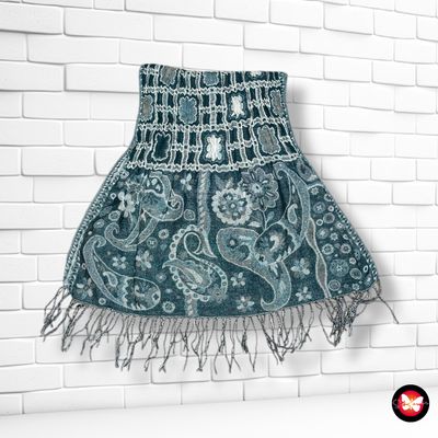 **HOY** Bufanda pashmina fruncida