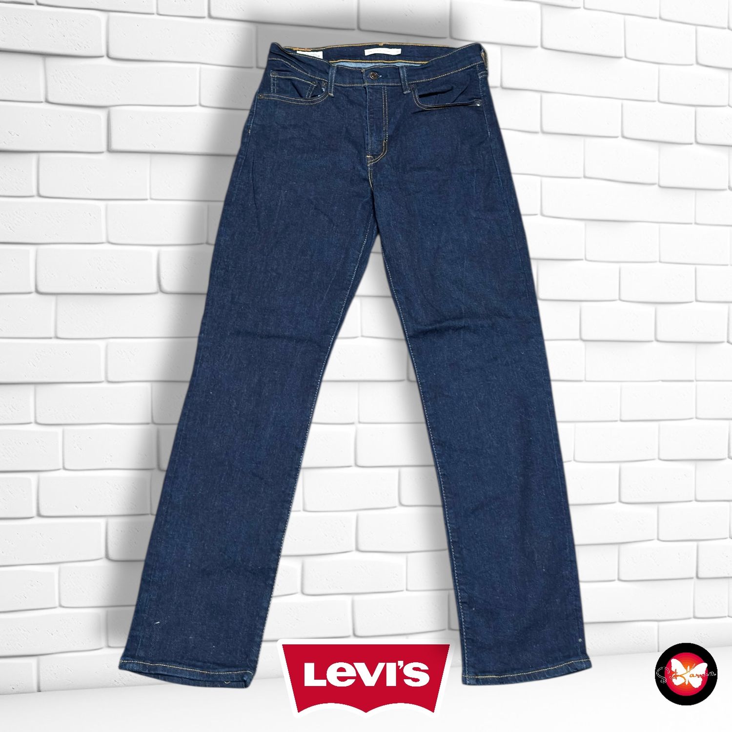 **HOY** Pantalón vaquero LEVI’S 724 HIGH RISE STRAIGHT Talla L/XL  (W31)