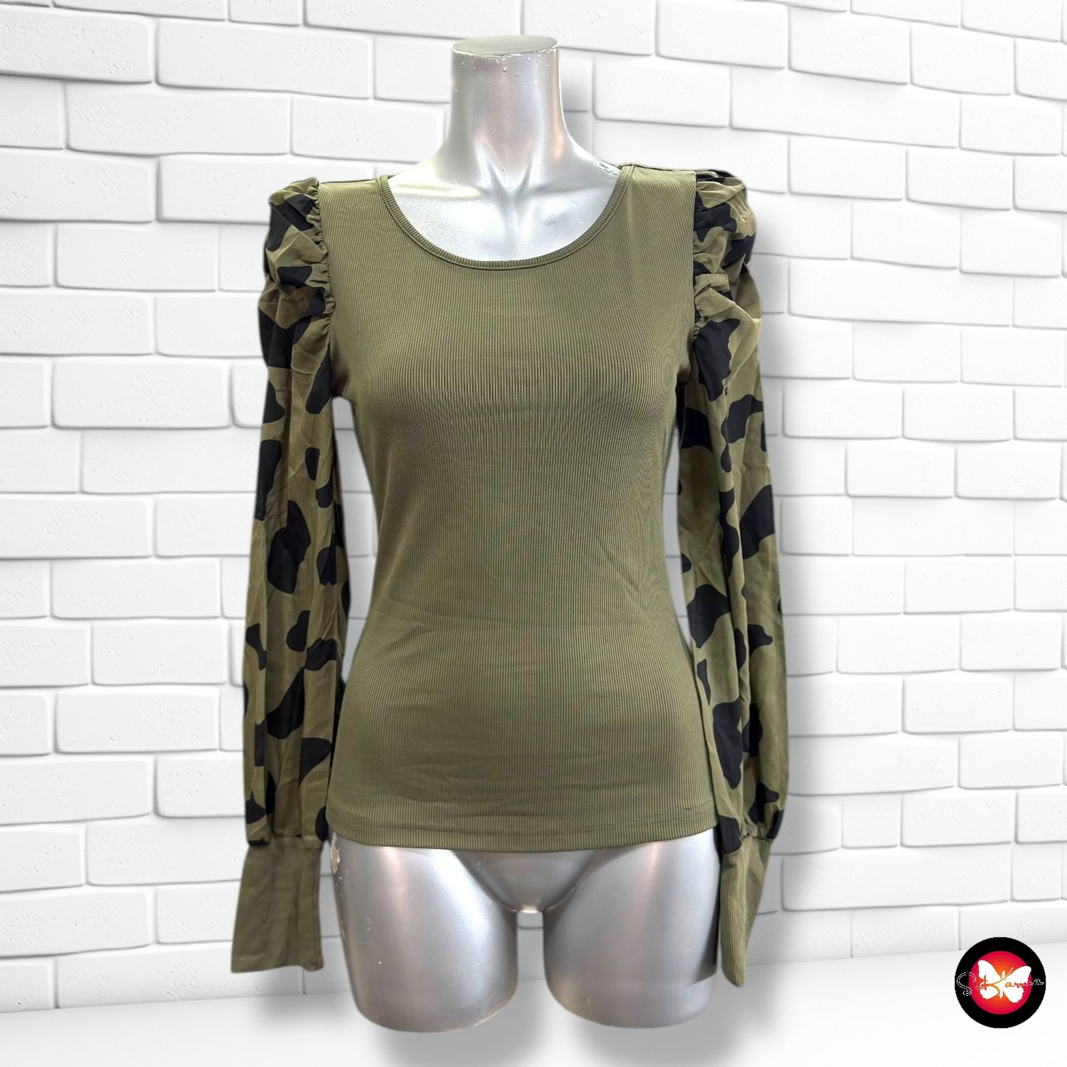 **HOY** Blusa de mangas abullonadas SHEIN Talla XS