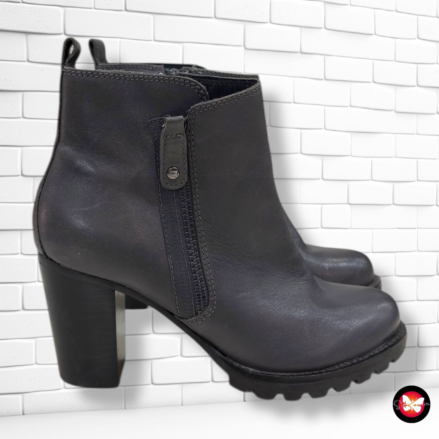 Botines de piel  TOMMY HILFIGER T36