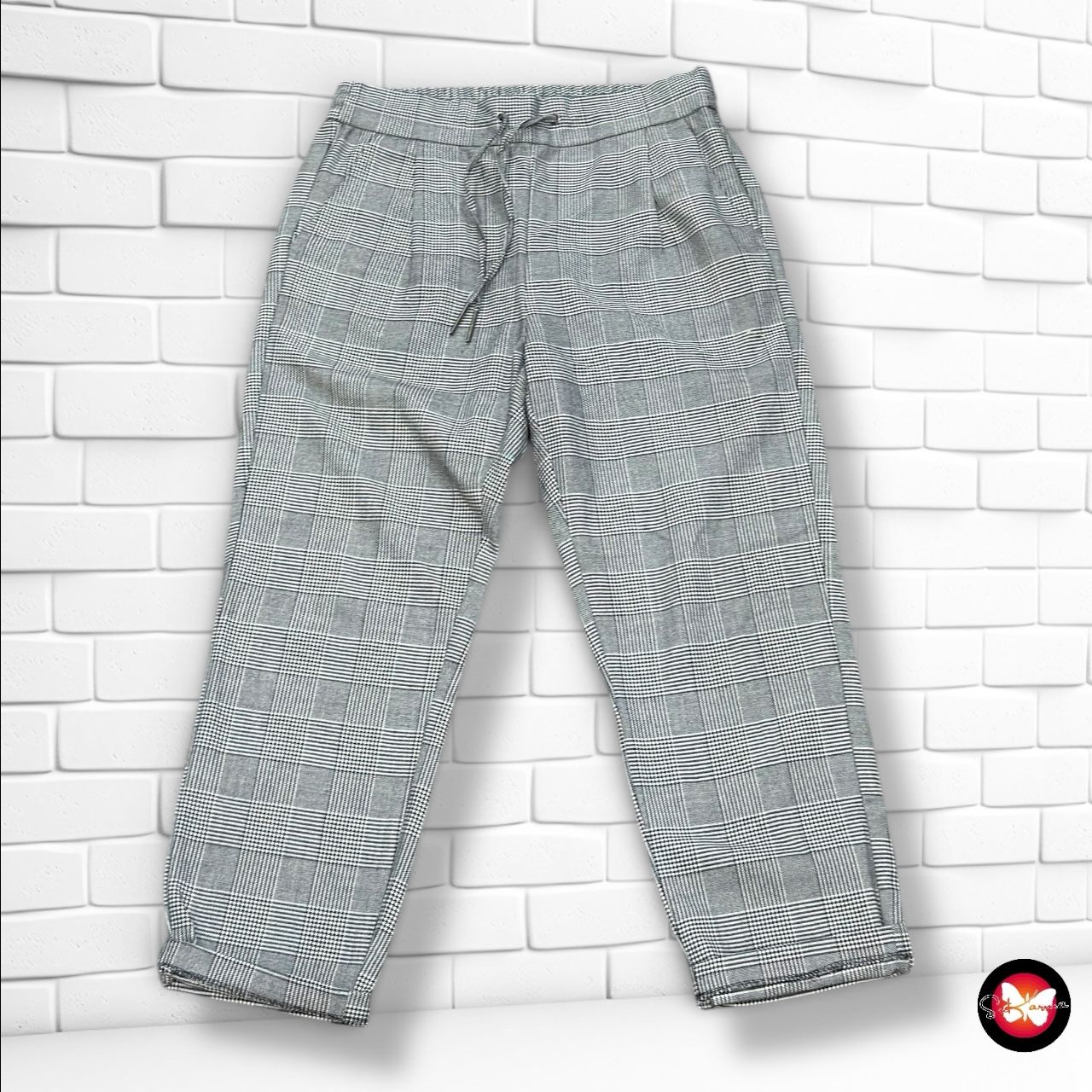 Pantalón jogger de cuadros VERO MODA Talla XS