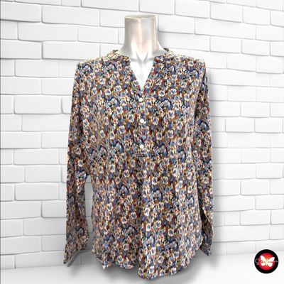 Camiseta con estampado florecitas BOTELI Talla XXL