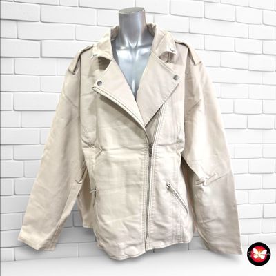 **HOY** Cazadora de piel sintética KIABI Talla 56