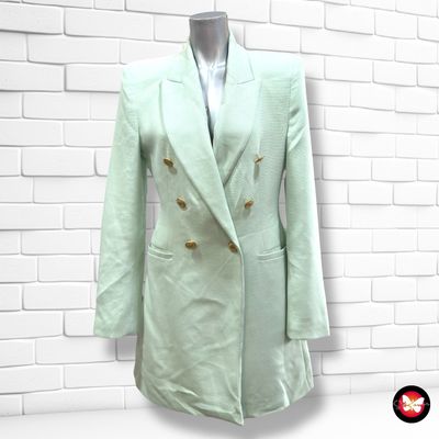 Blazer cruzada tipo militar ZARA Talla S
