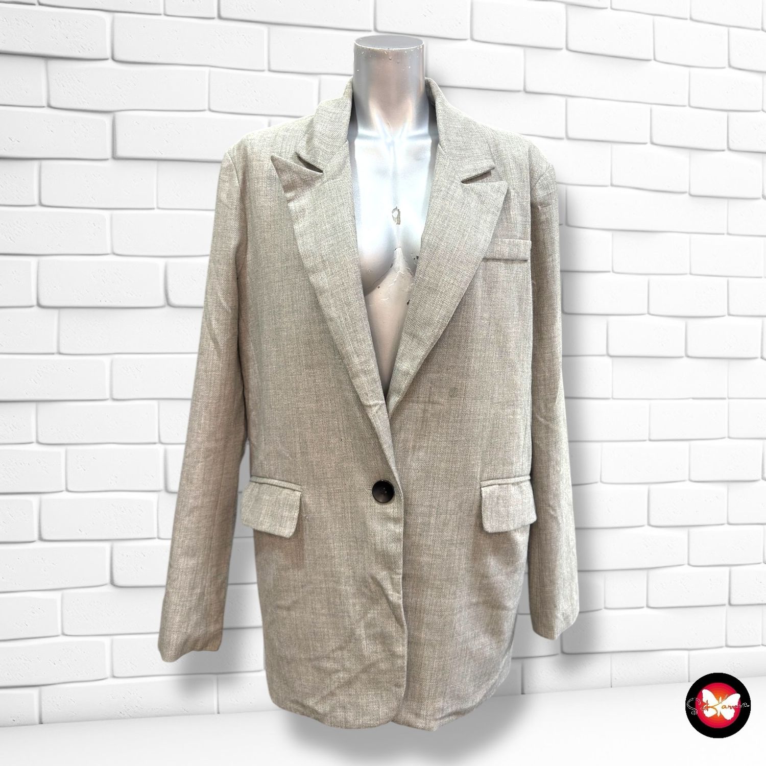 Blazer básica oversized LOAVIES Talla S