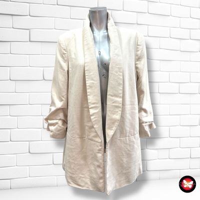 **HOY** Blazer básica con mangas fruncidas H&amp;M Talla 44