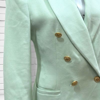 Blazer cruzada tipo militar ZARA Talla S