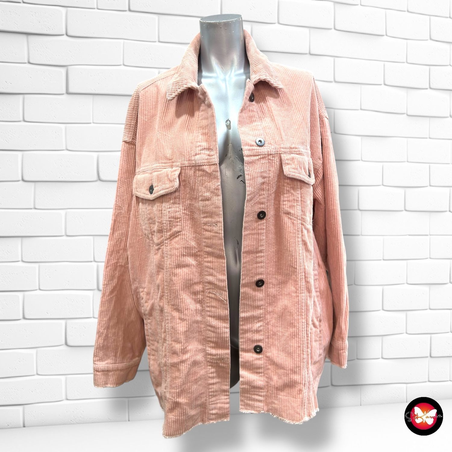 Cazadora de pana oversized ZARA Talla M