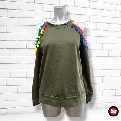 Sudadera con hombros descubiertos Talla S/M