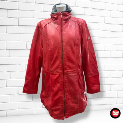 **HOY** Chaquetón de piel con cuello desmontable OTTO KERN Talla 44