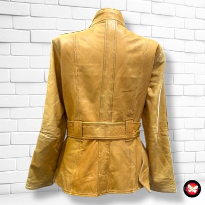 **HOY** Chaquetón de piel ZARA Talla L