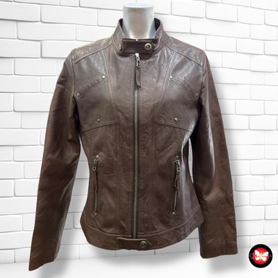 **HOY** Cazadora de piel Talla 38