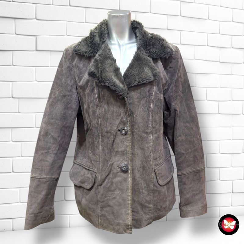 **HOY** Chaquetón de ante Talla 40/42