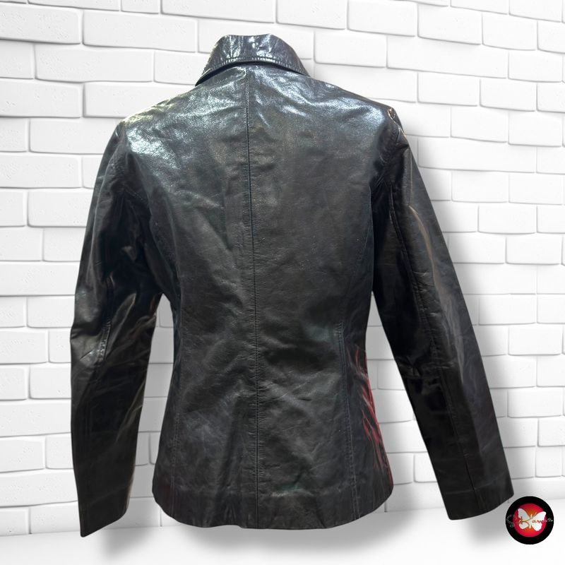 Cazadora de piel HRC Talla S