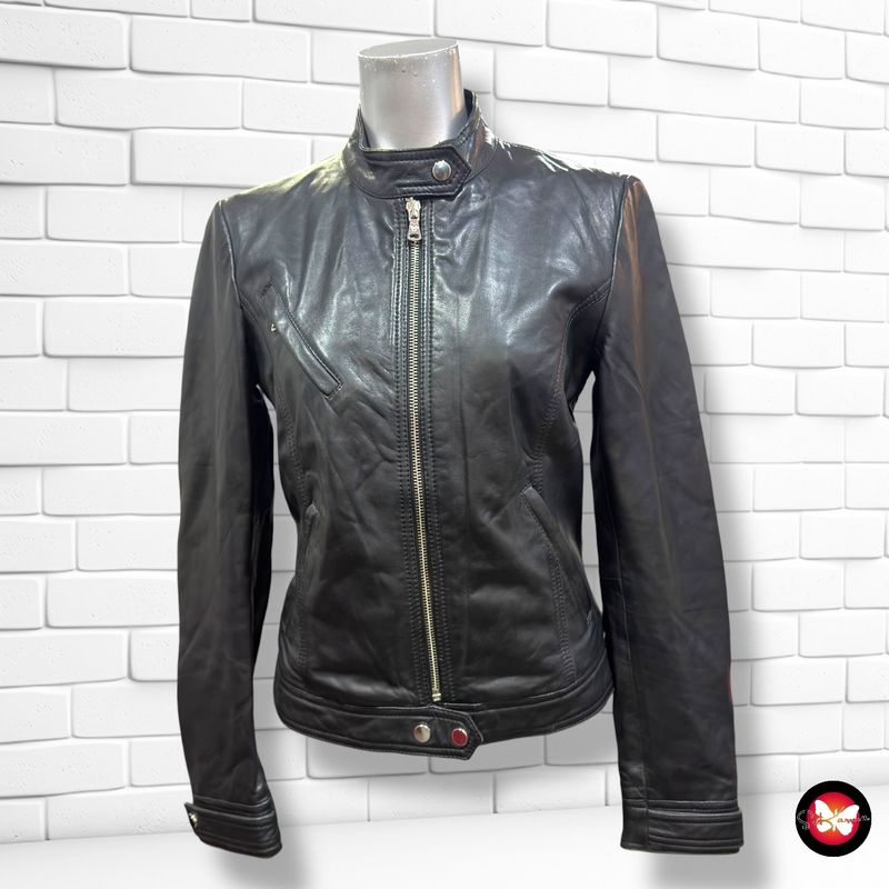 **HOY** Cazadora de piel MASSIMO DUTTI Talla XS