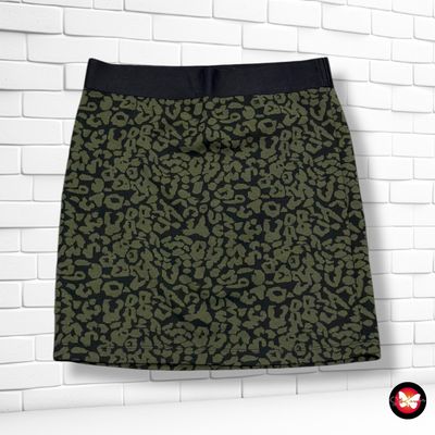 Falda de punto estampado animal print CATWALK Talla S