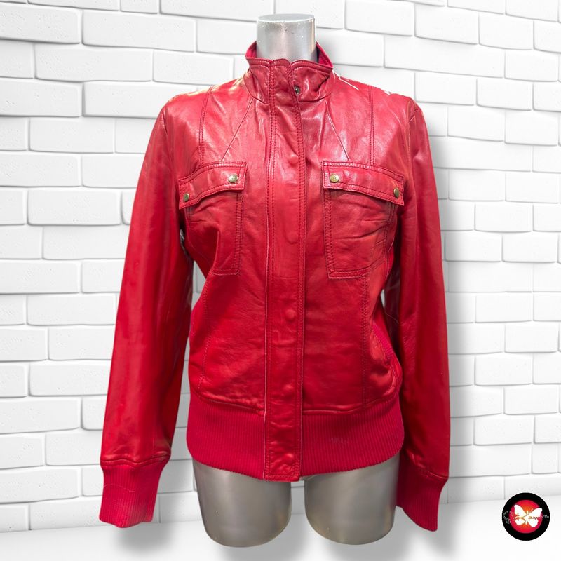 **HOY** Cazadora de piel MANGO Talla L