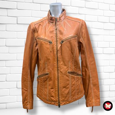 Cazadora de piel HEINE Talla 38