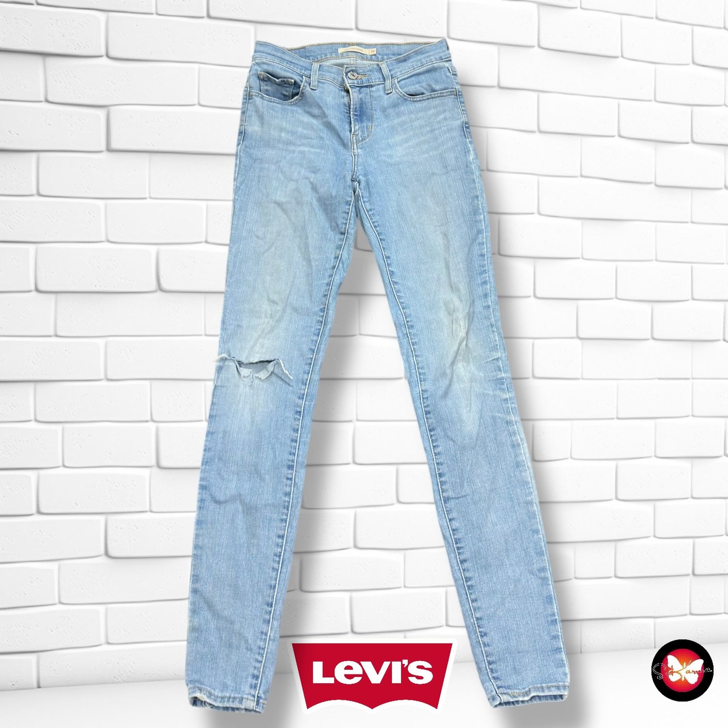 Pantalón vaquero LEVI’S 710 SUPER SKINNY Talla S (W26)