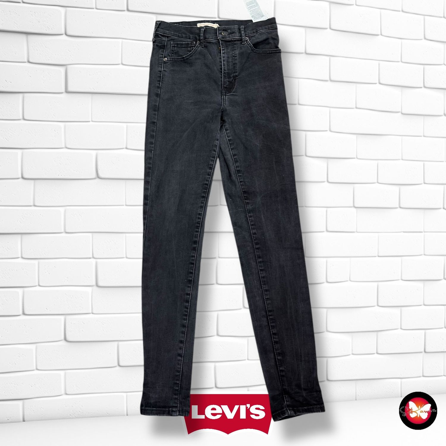 Pantalón vaquero LEVI’S MILE HIGH RISE SKINNY Talla M (W28) (pequeña)