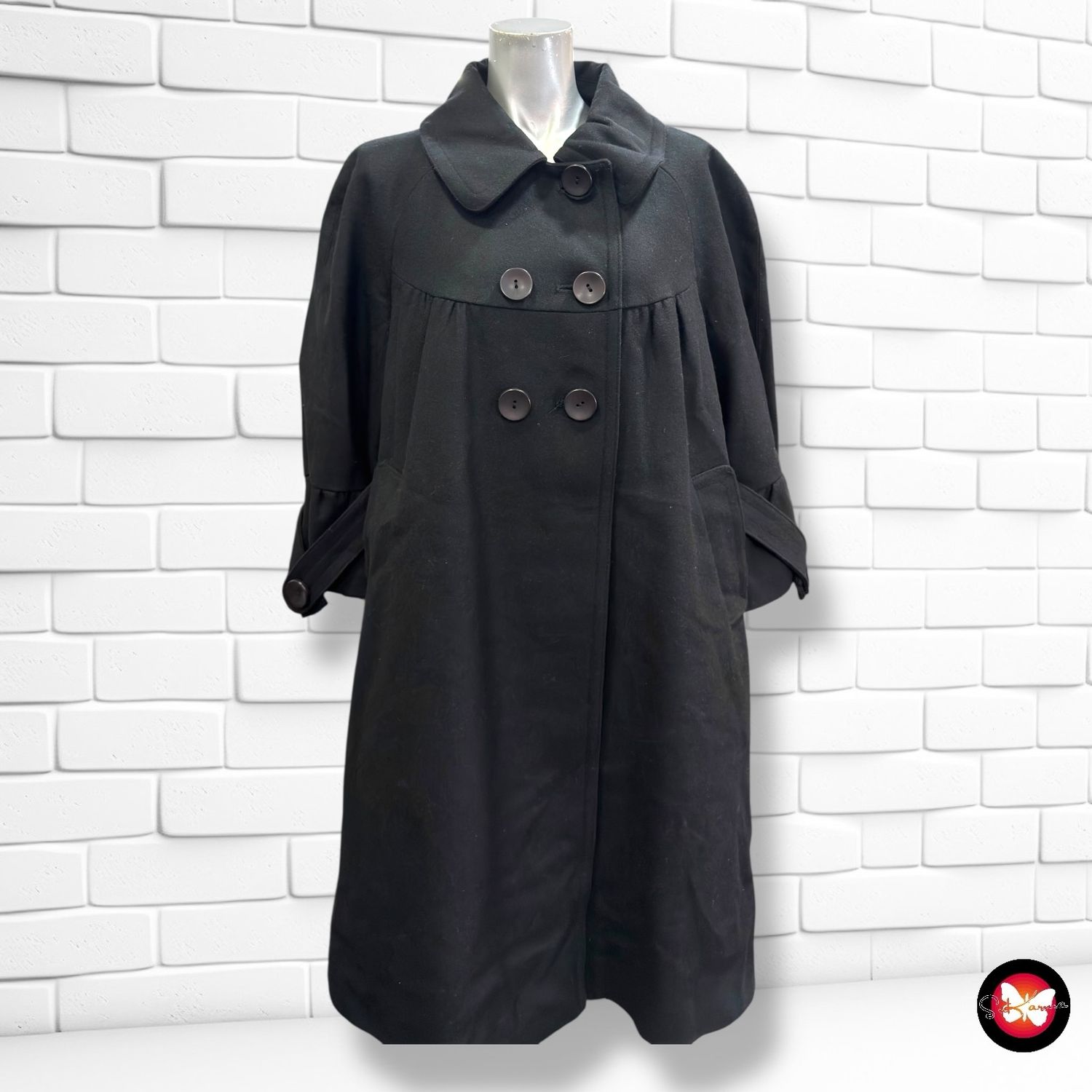 Abrigo de paño Talla 44