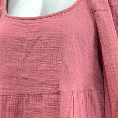 Blusa de manga larga de bambula UNIVERSAL THREAD Talla XS (grande)