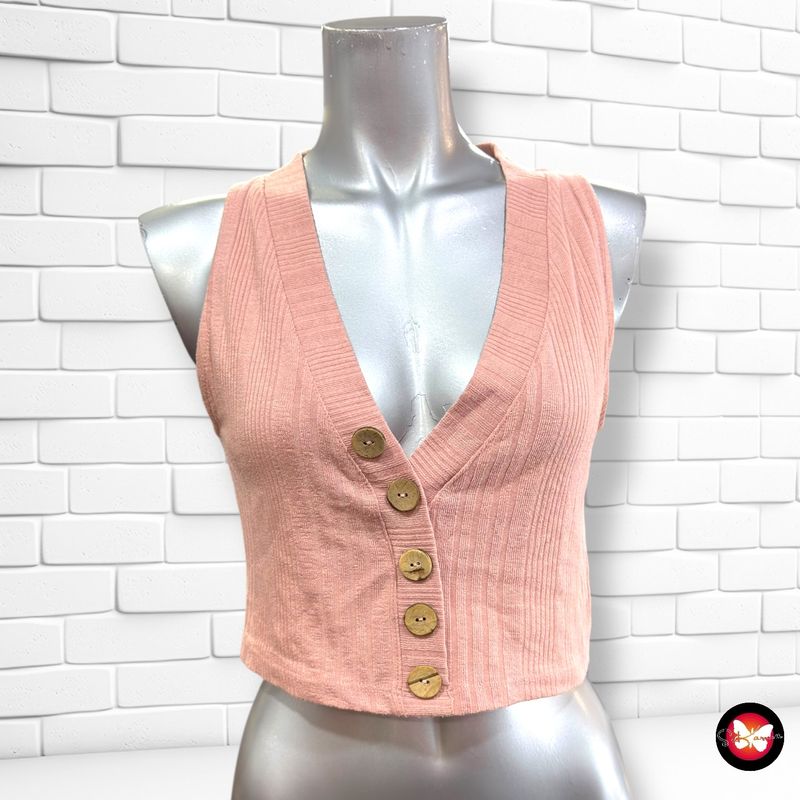 **HOY** Camiseta cropped STRADIVARIUS Talla M