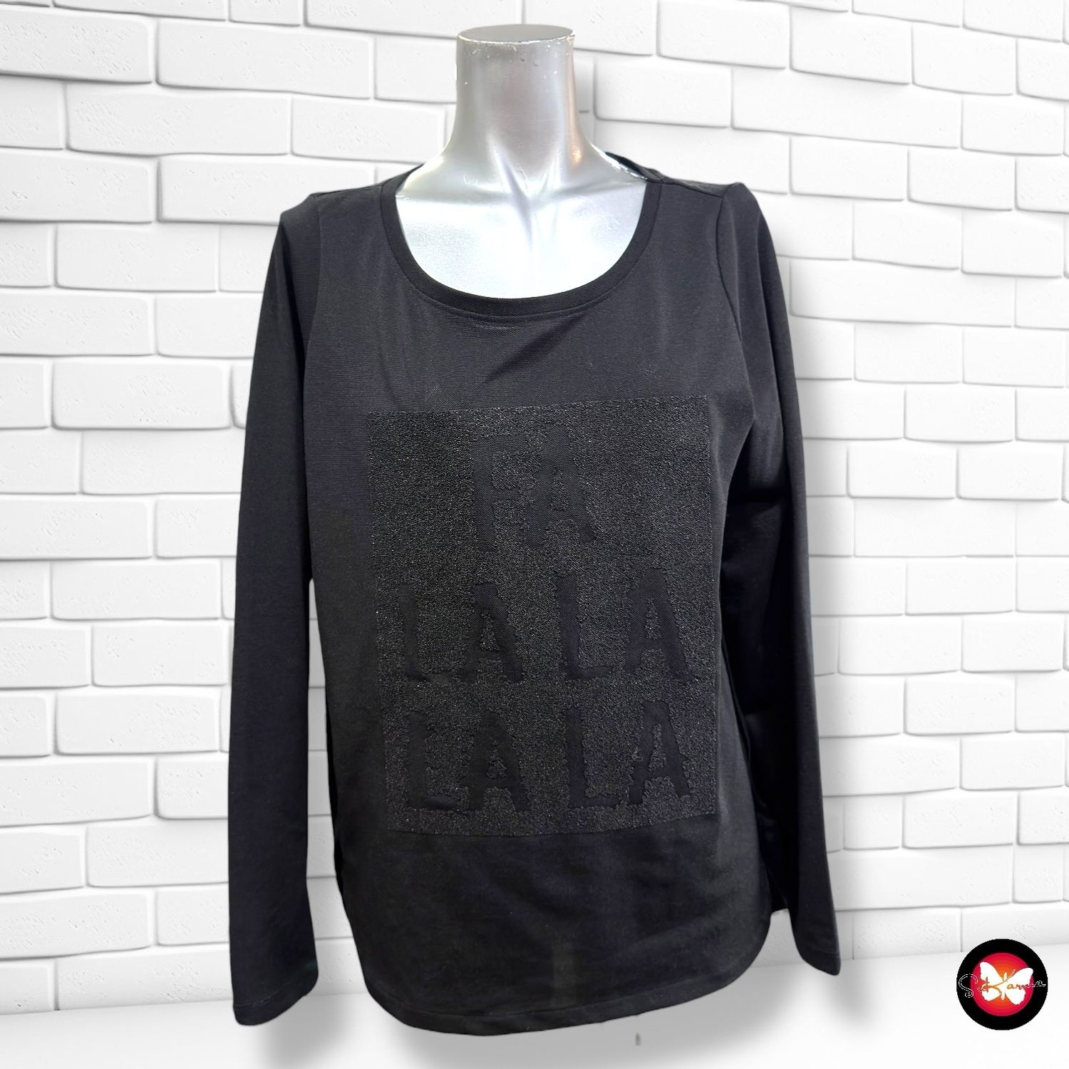 **HOY** Blusa de manga larga con pedrería GINA Talla 38