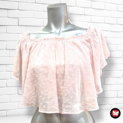 **HOY** Blusa cropped escote barco TALLY WEIJL Talla XS