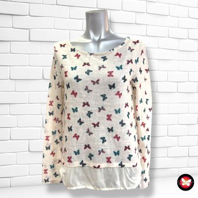 Jersey de manga larga de mariposas SPRINGFIELD Talla S