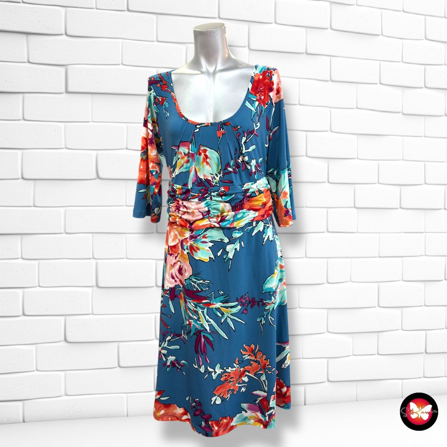 Vestido de media manga KING LOUIE Talla L