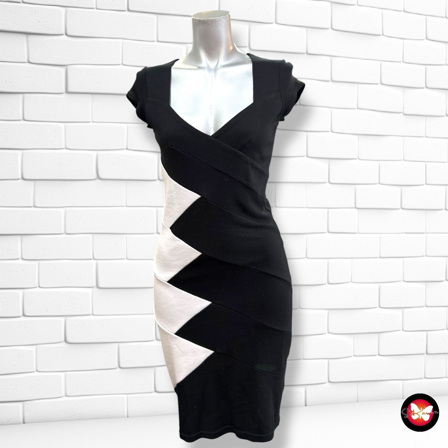 **HOY** Vestido bicolor JUS D’ORANGE Talla S