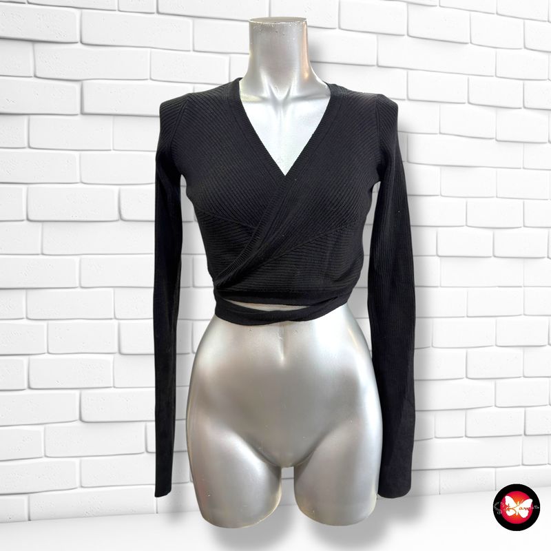 **HOY** Chaqueta de punto cropped cruzada ZARA Talla M