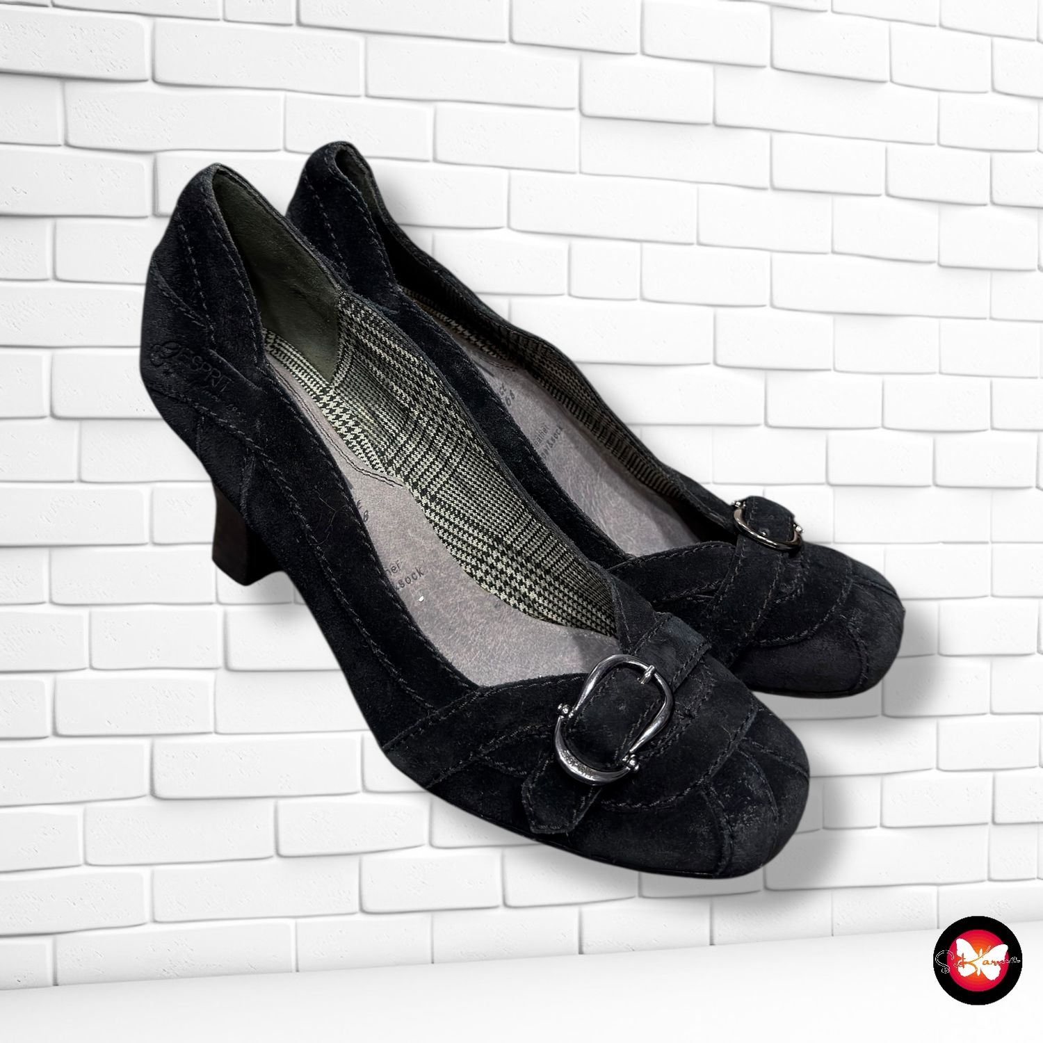 **HOY** Zapatos de tacón de ante ESPRIT T38