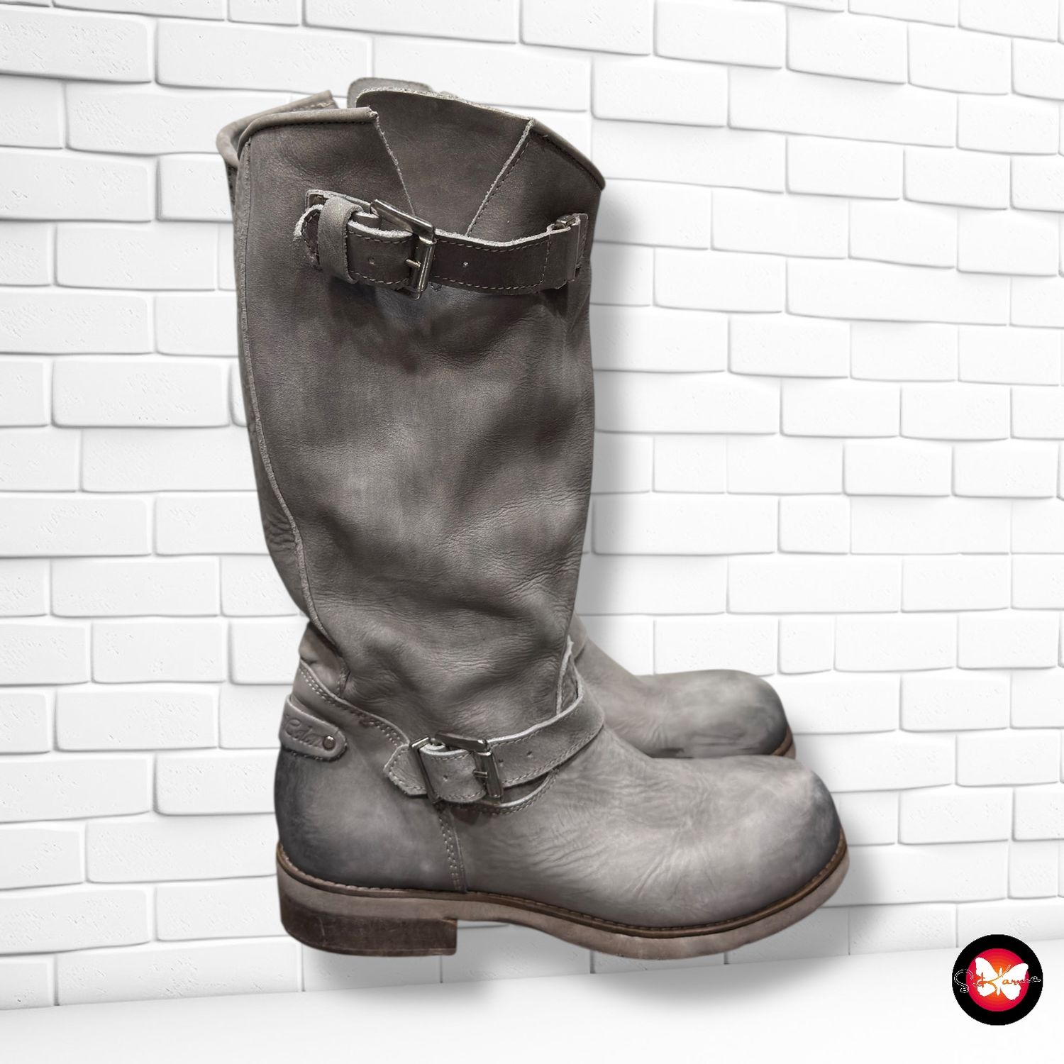 **HOY** Botas de media caña de piel T36