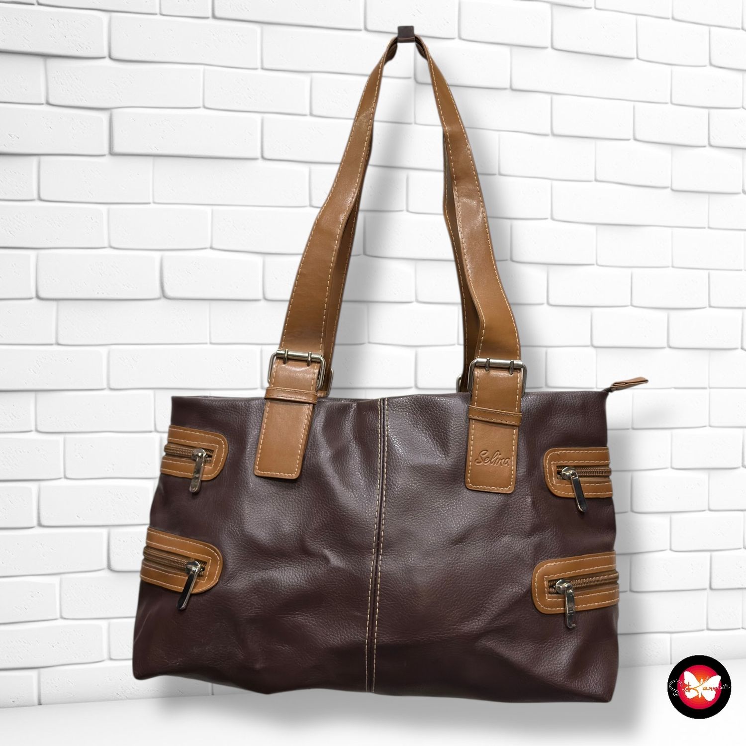 **HOY** Bolso de hombro con bolsillos a los lados