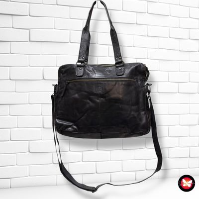 **HOY** Bolso bandolera maletín ordenador de piel BEAR