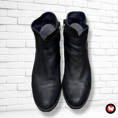 **HOY** Botines de tacón de piel T40