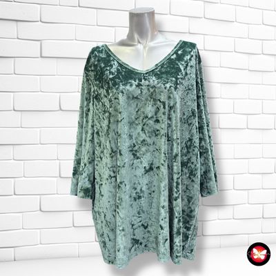 **HOY** Blusa de terciopelo MIA MODA Talla 50