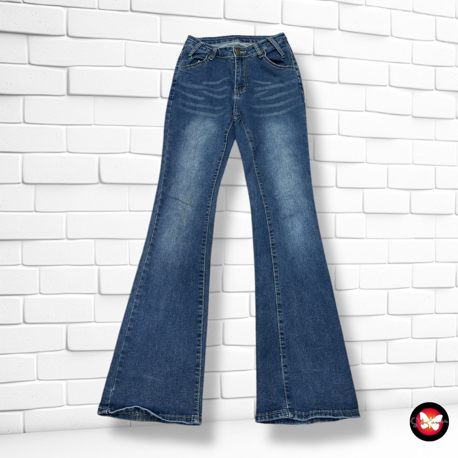 **HOY** Pantalón vaquero campana SHEIN Talla S (pequeña)