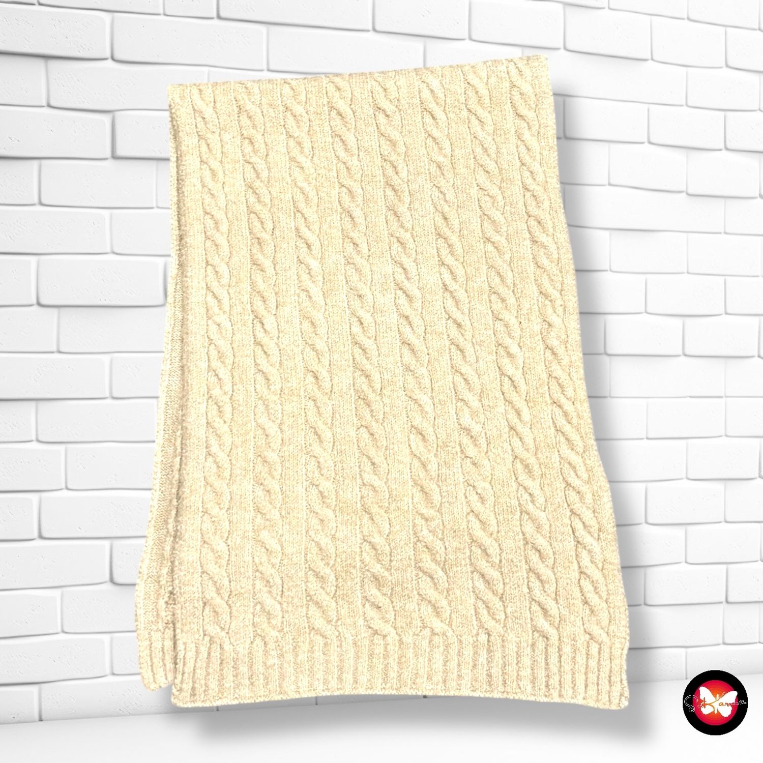 **HOY** Bufanda punto trenza