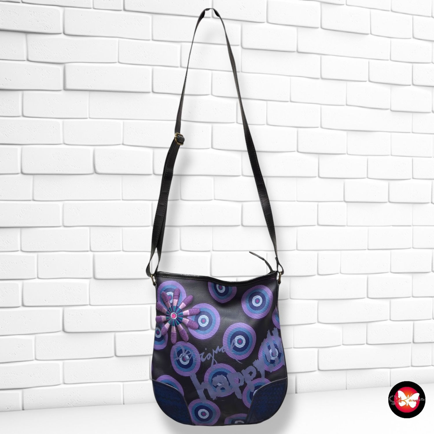 **HOY** Bolso bandolera de piel sintética DESIGUAL