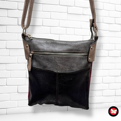 **HOY** Bolso bandolera de piel sintética