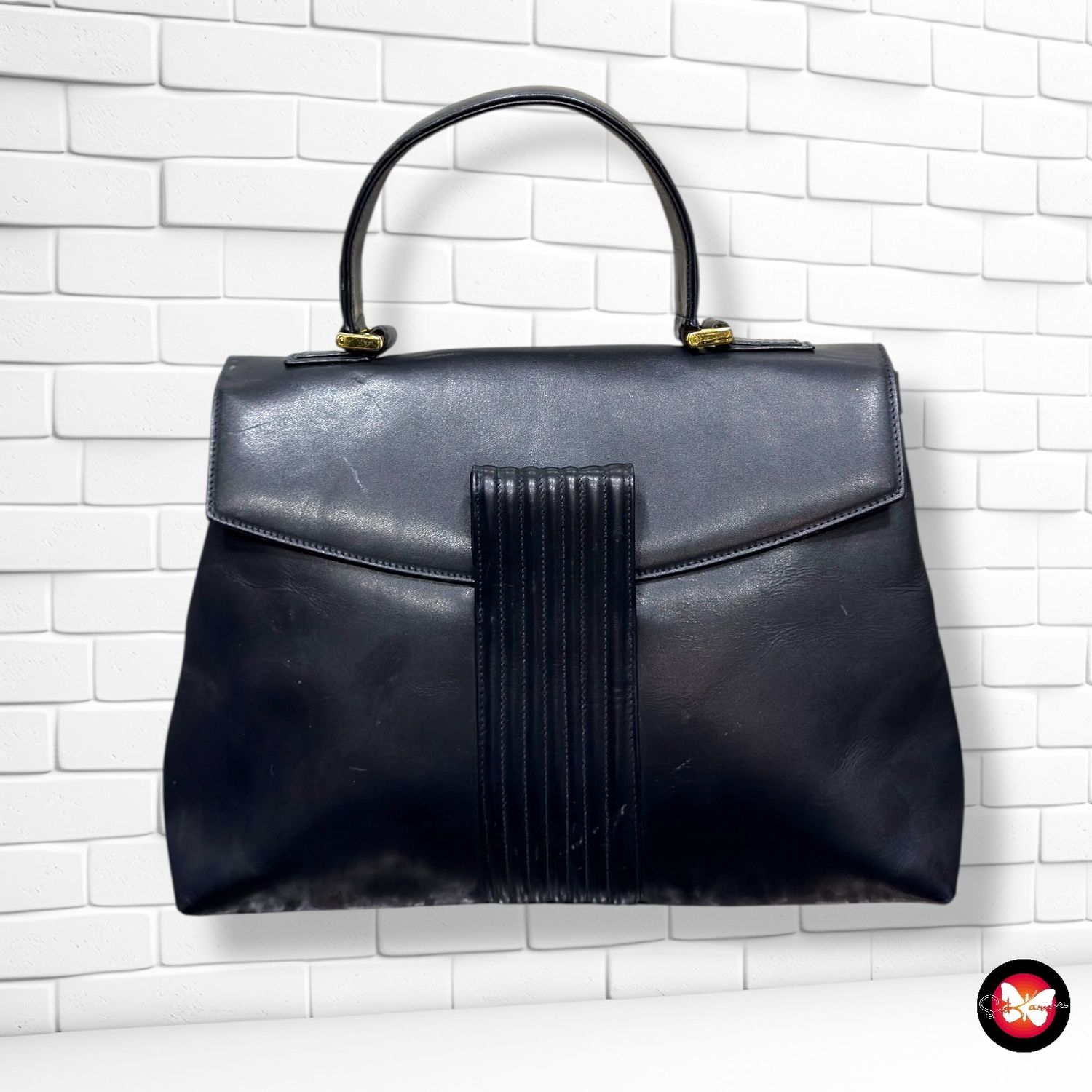 **HOY** Bolso vintage de piel