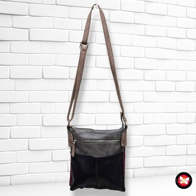 **HOY** Bolso bandolera de piel sintética