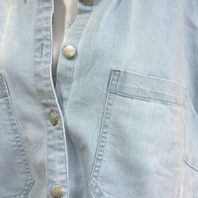 **HOY** Camisa vaquera sin mangas JOHN BANER Talla 48