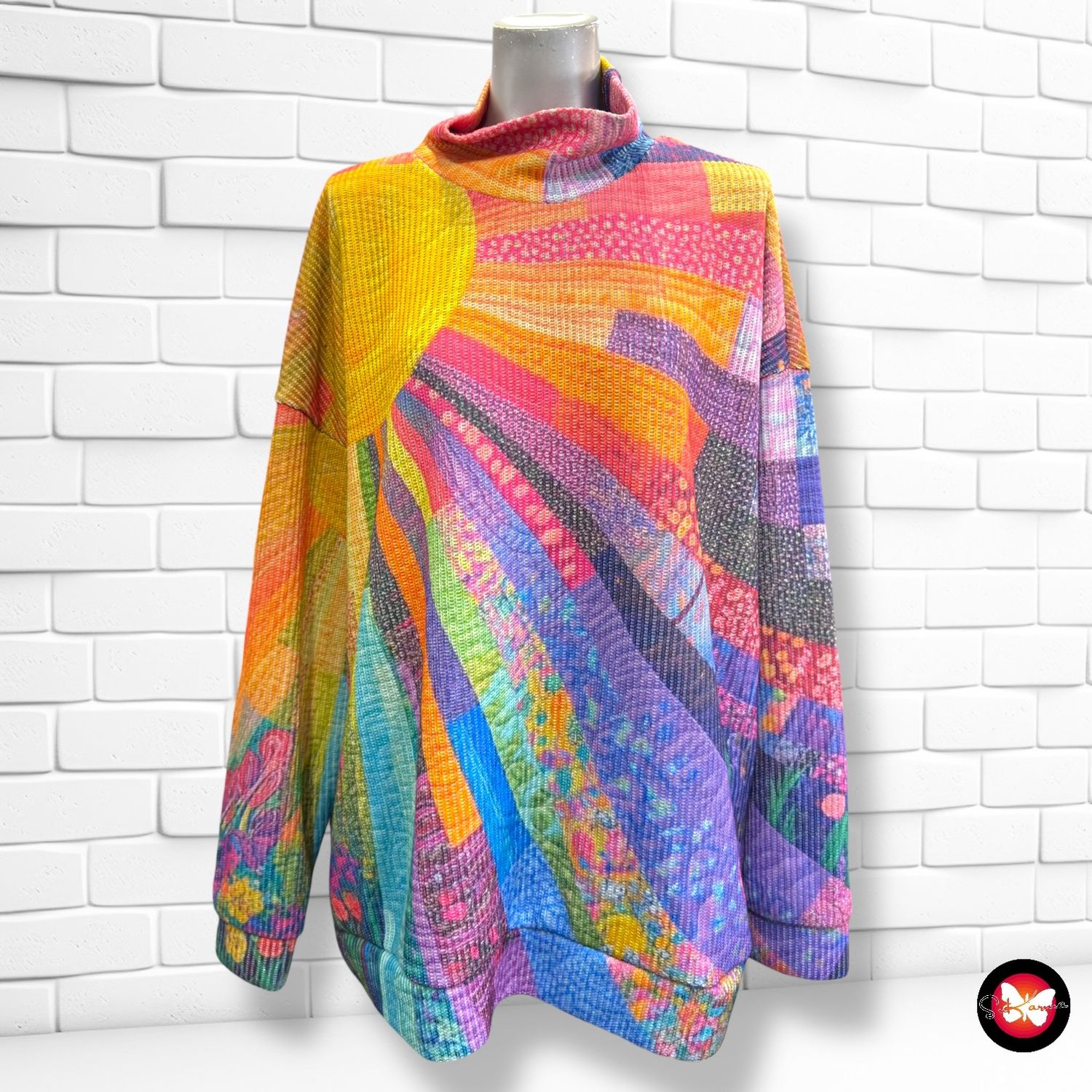 **HOY** Jersey de manga larga de colorines Talla XXL