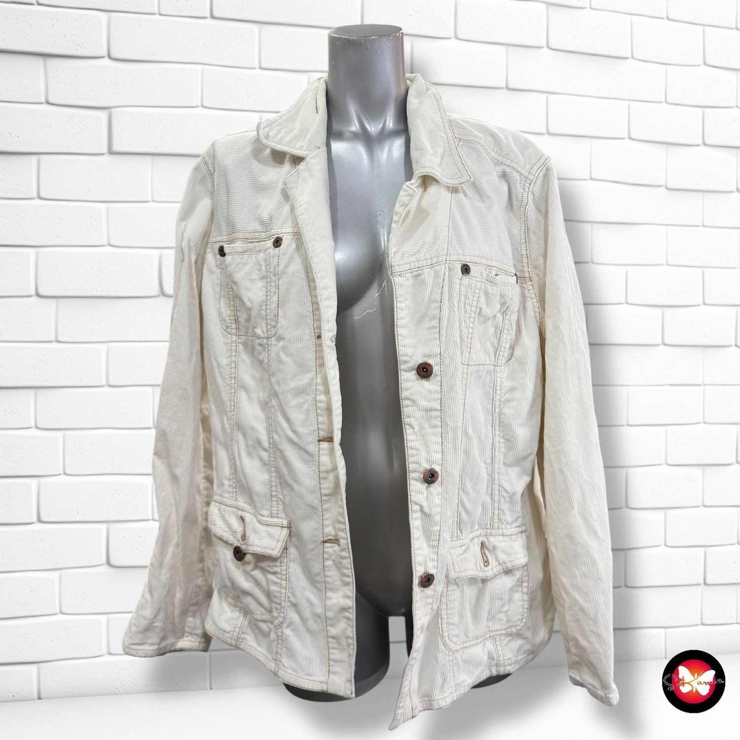 **HOY** Cazadora vaquera de pana CECIL Talla XXL