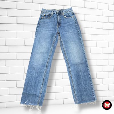 **HOY** Pantalón vaquero ancho de pierna STRADIVARIUS Talla 32