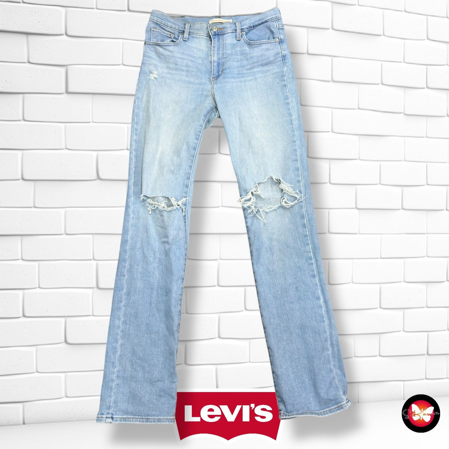 **HOY** Pantalón vaquero LEVI’S 724 HIGH RISE STRAIGHT Talla M/L (W29)